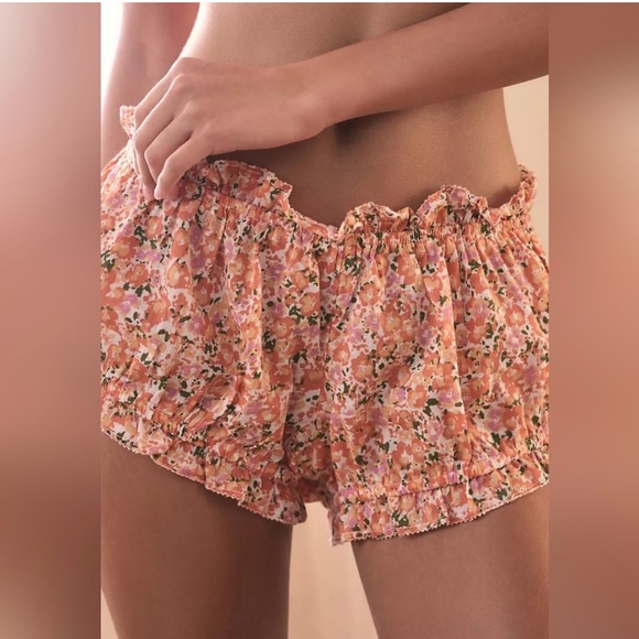 By Anthropologie Bloomer Pyjama Shorts Size S NWT - Picture 3 of 7